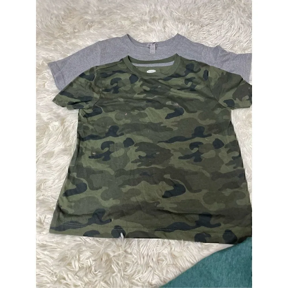 Great Used Condition Boys 4 piece size 6-7 Short Sleeve Graphic Tshirts by Old N - Picture 6 of 10